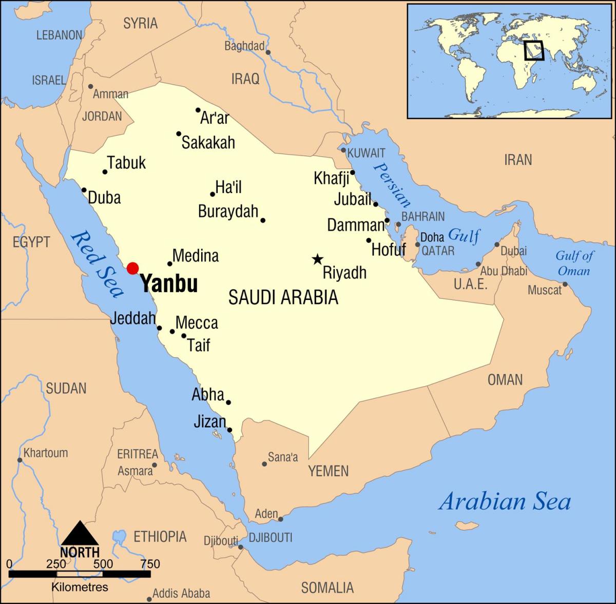yanbu KSA mapie