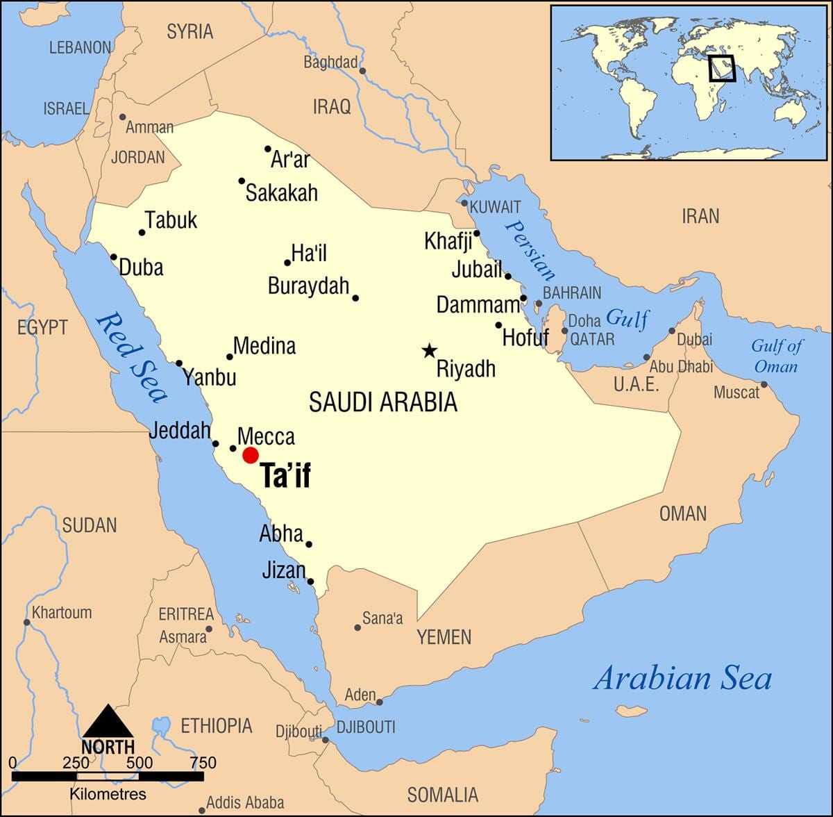 TAIF KSA mapie