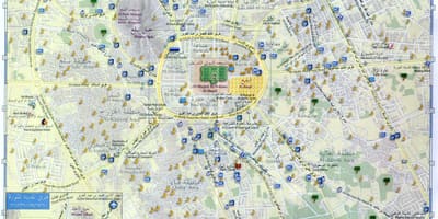 Mapa минаваре Medyna, Arabia Saudyjska