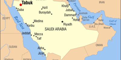 Tabuk KSA mapie